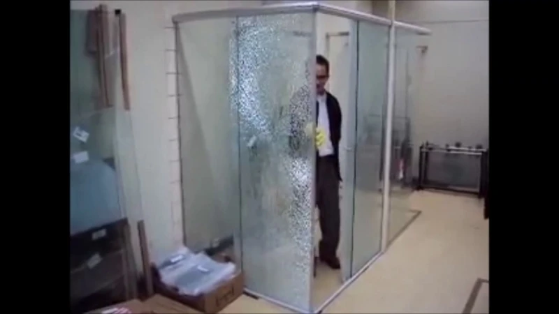 película de segurança para box de vidro